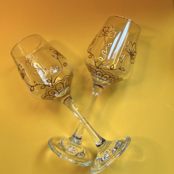 Wine glass set