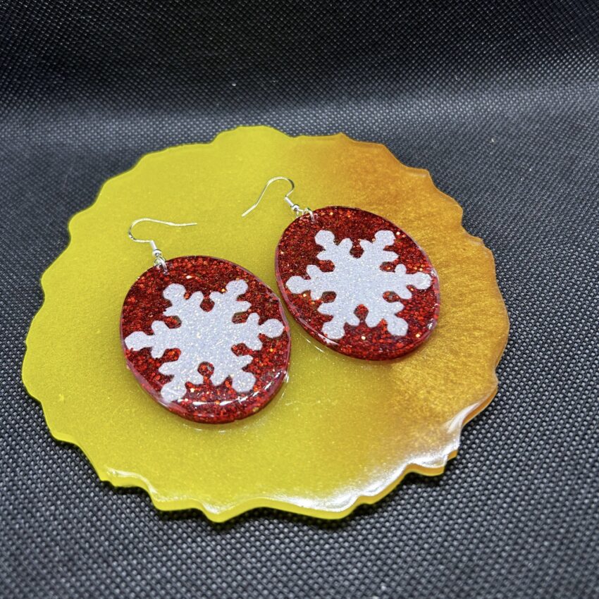 Christmas earrings