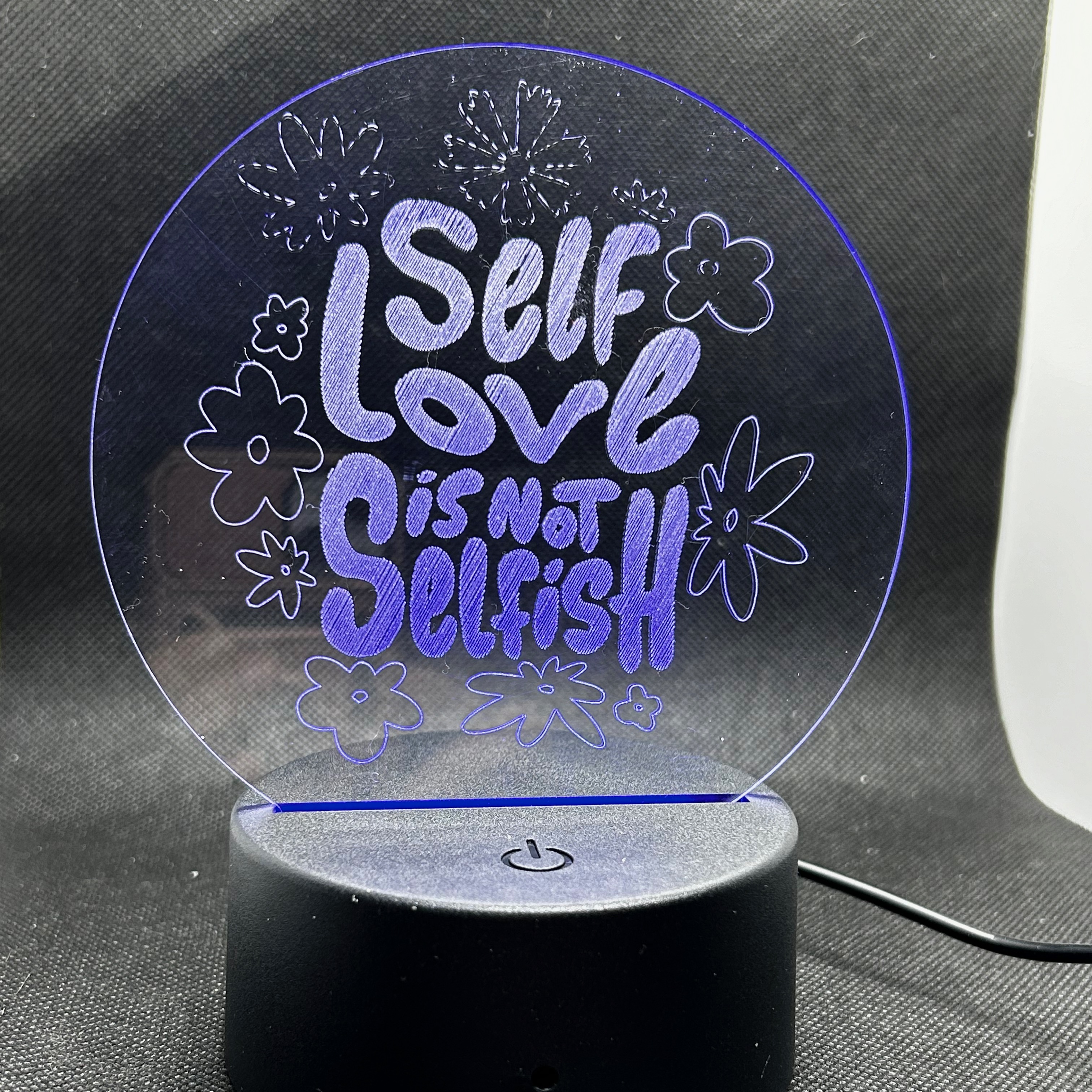 Self Love Acrylic stand